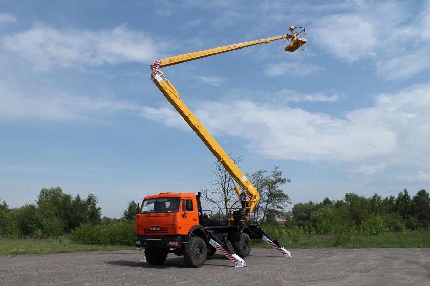 XCMG 40 метр телескопическая автовышка