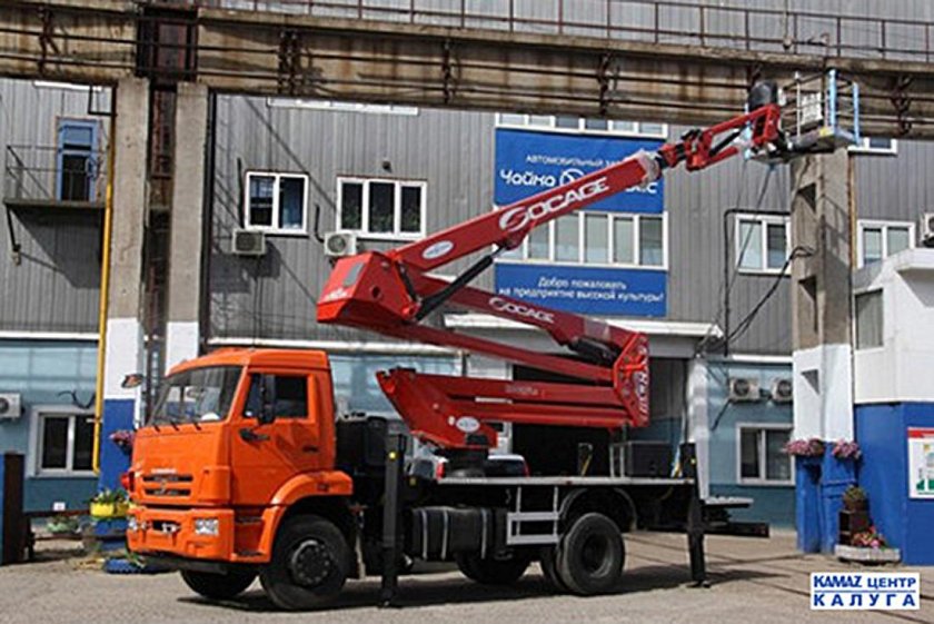 Автовышка КАМАЗ 43253