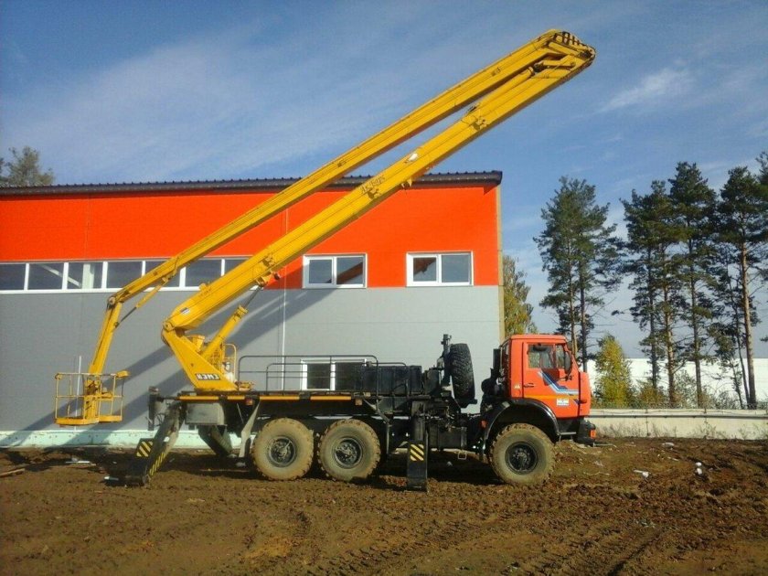 КАМАЗ вышка 28 м