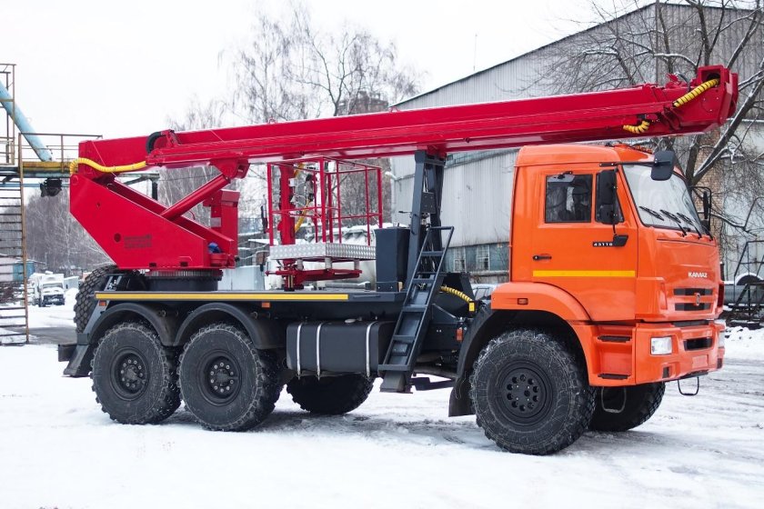 ПСС-141.29Э на шасси КАМАЗ