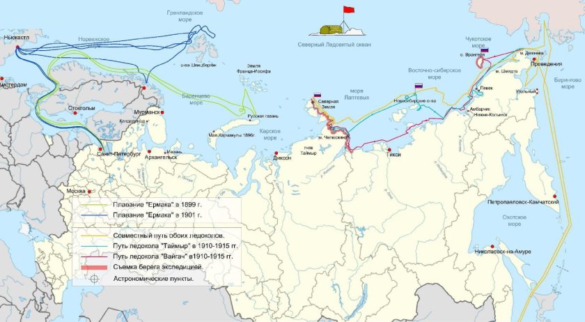 Северный морской путь Тикси