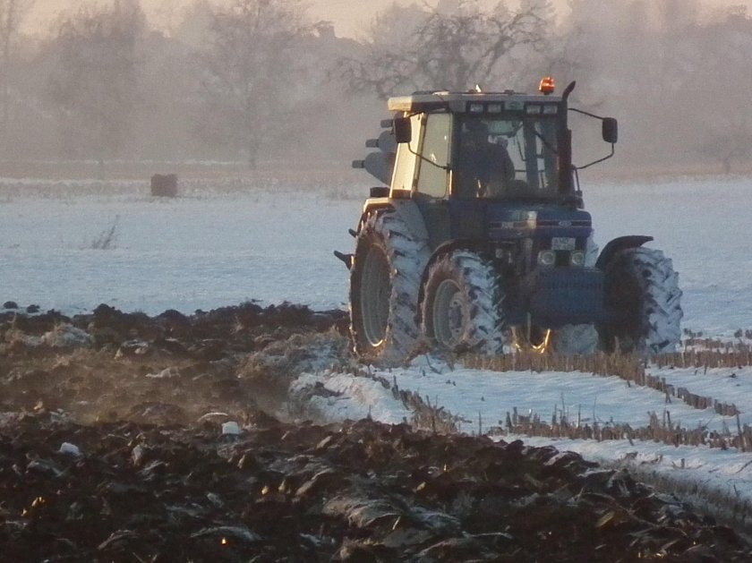 Кировец застрял