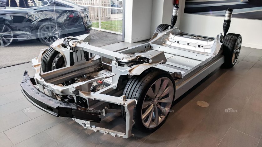 Tesla model 3 трансмиссия