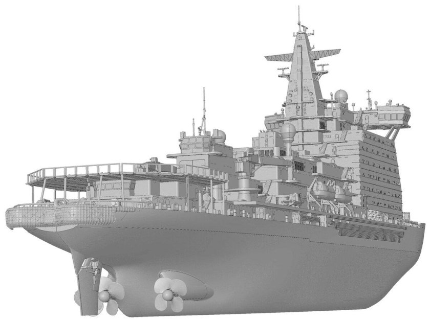 Ледокол Арктика звезда 1/350