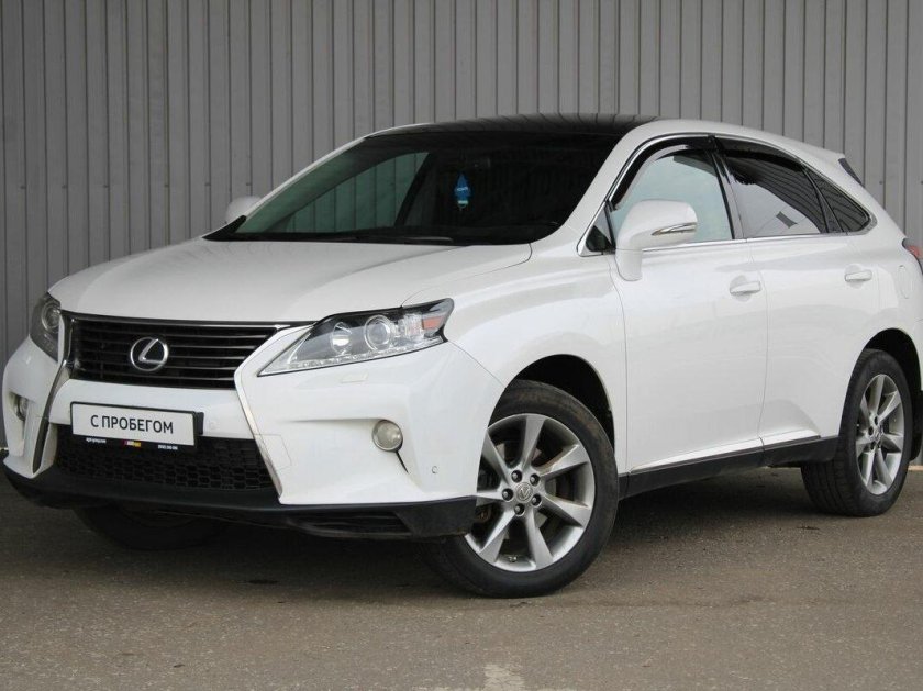 Лексус РХ 350 2014 белый