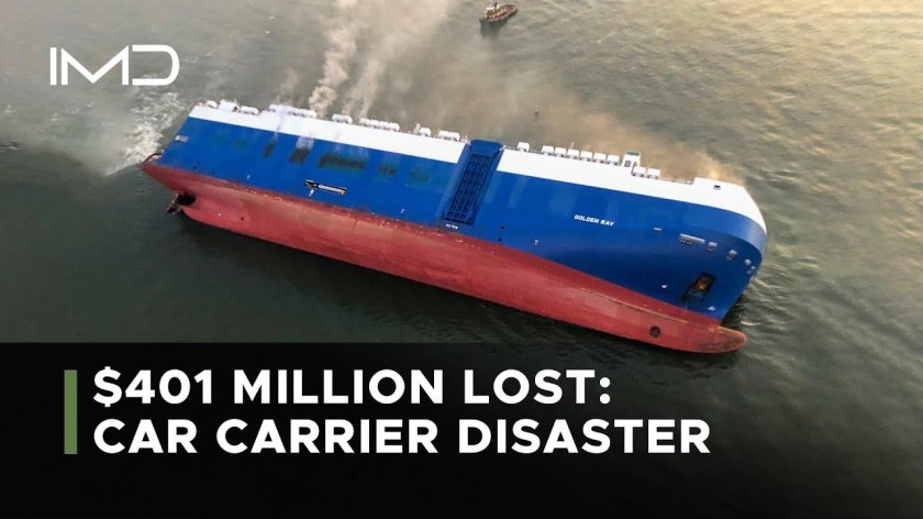 Судно MV Golden ray