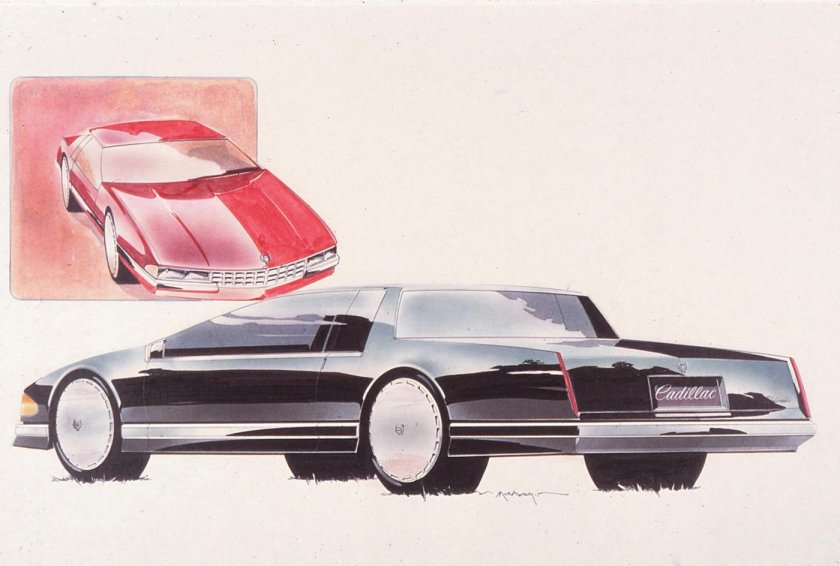 Скетч Кадиллак