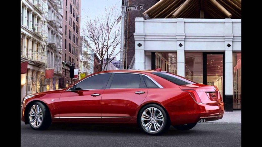 Новый седан Кадиллак ст6
