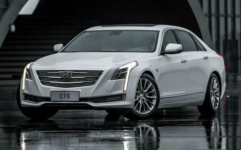 Cadillac ct6 белый