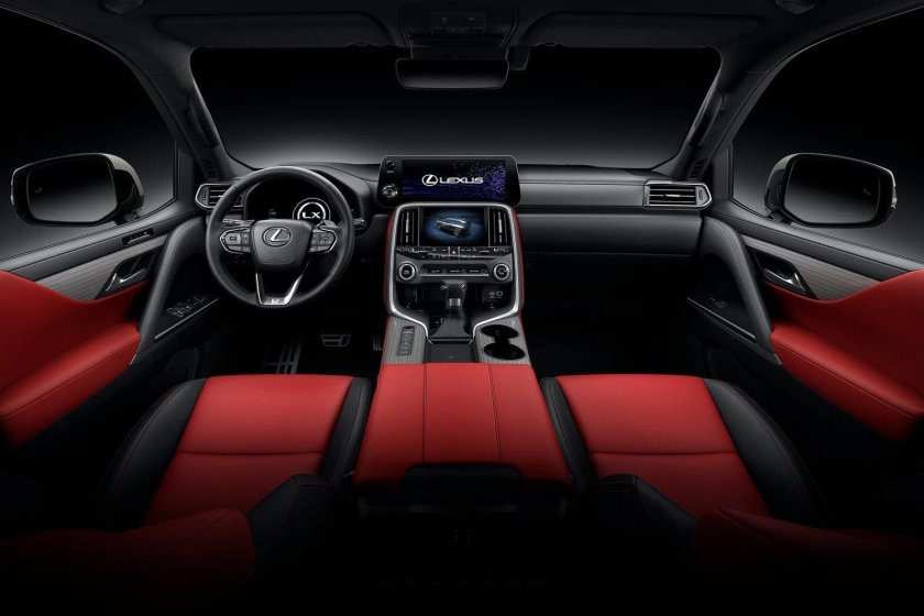 Lx600 Lexus 2022 темно вишневый цвет