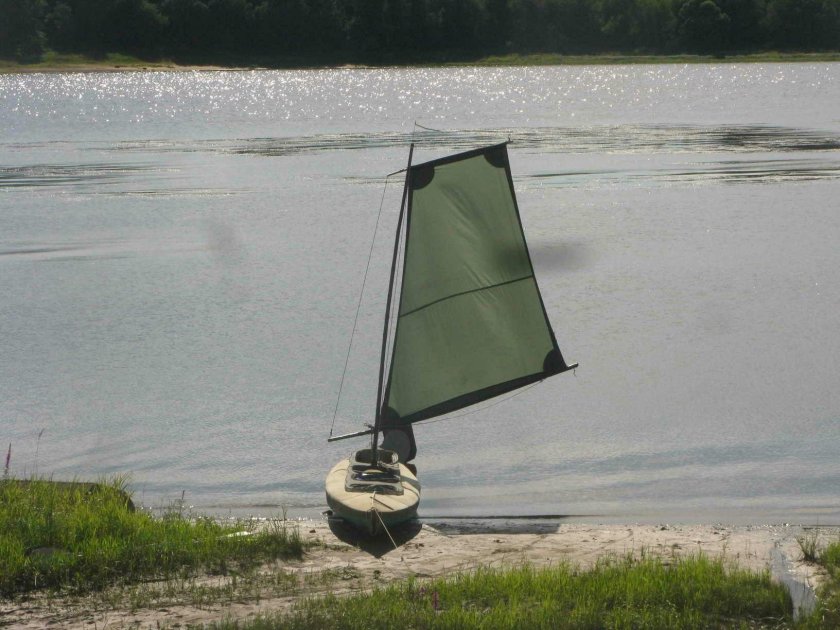 Парус для байдарки Таймень 2