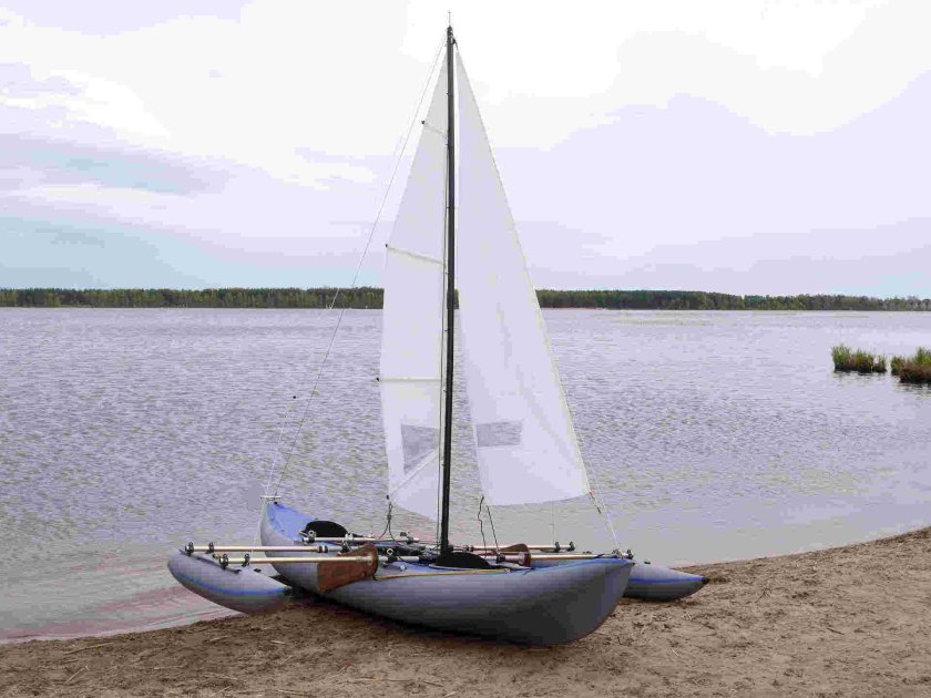 Тритон парусное вооружение