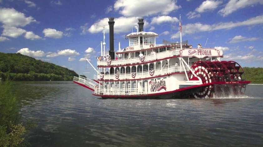 Речной пароход Миссисипи
