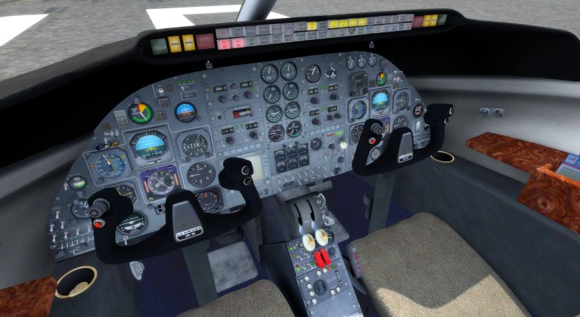 Learjet 60 Cockpit