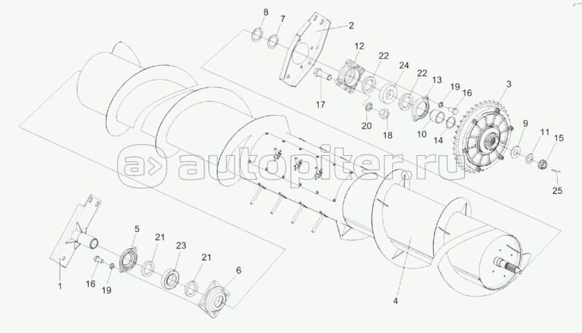 Шнек КЗК-12-1502000-01