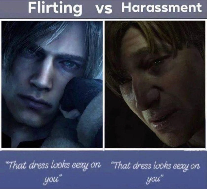 Джеймс Сандерленд и Леон Кеннеди