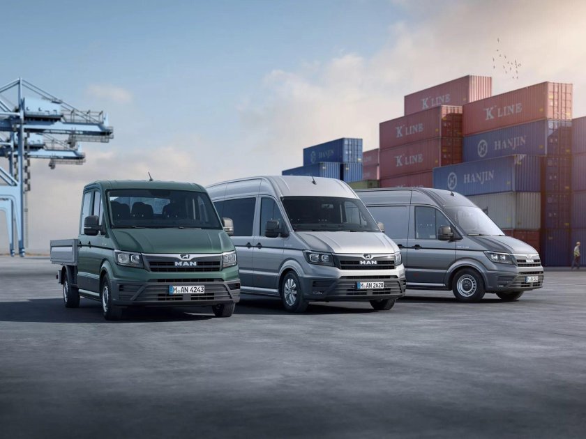 Грузовой фургон man TGE