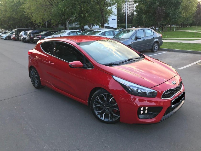 Kia Ceed 2015 купе