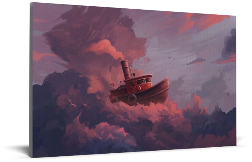 Корабль в небе