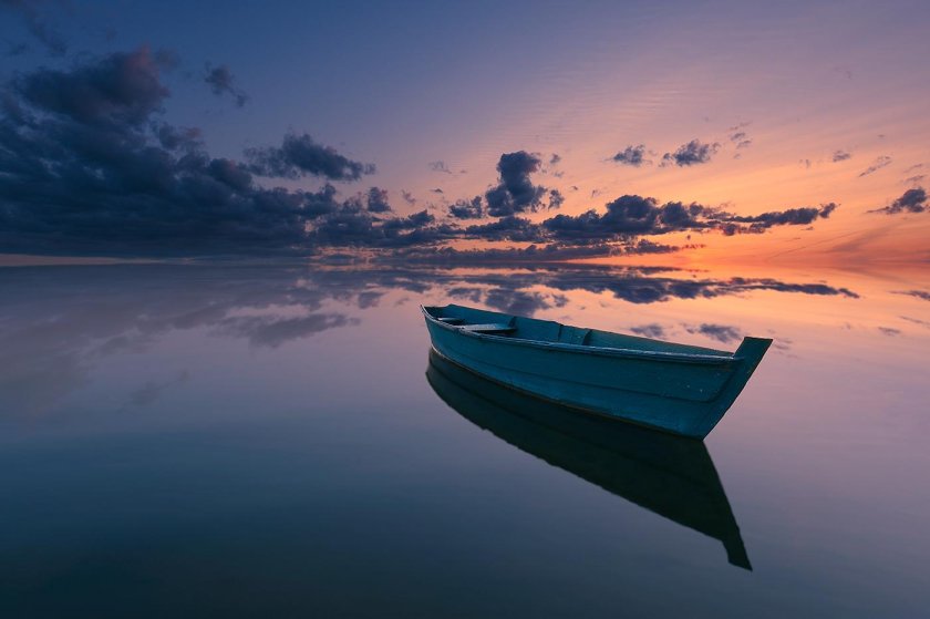 Лодка Минимализм