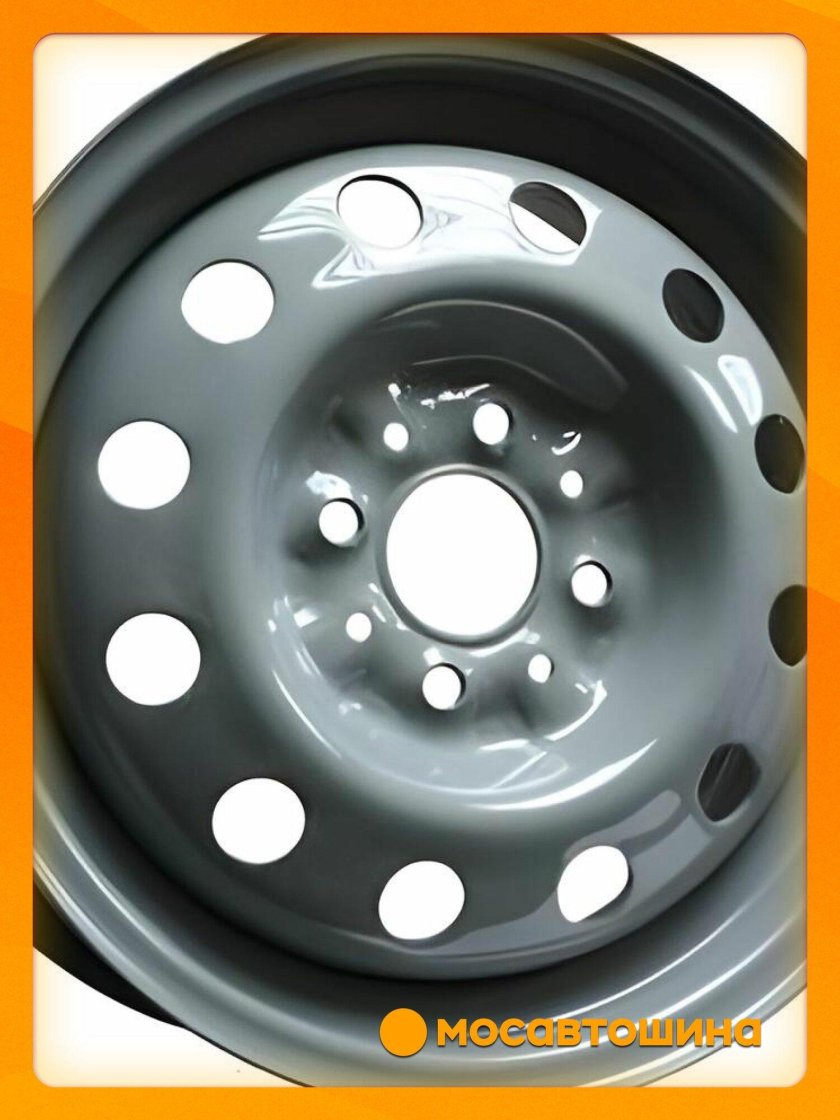 Диск штампованный r14 5.5j 4x98/58.5 et35 ТЗСК серо-зеленый 86750082303