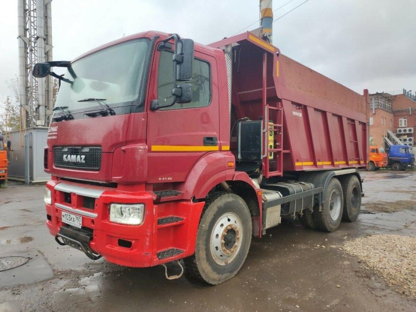 КАМАЗ 6580-002-87 самосвал евро 5