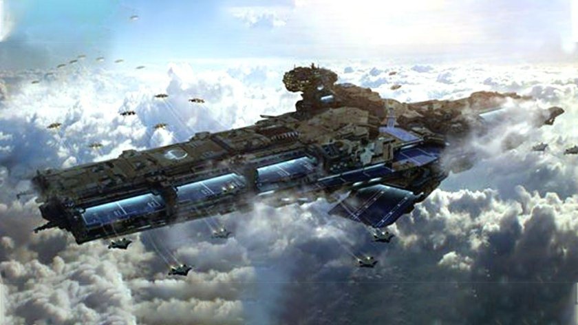 Дредноут корабль космический