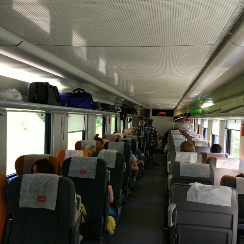 Сидячий вагон РЖД 3с