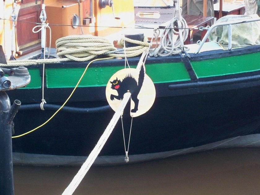 Противокрысиный судовой щит