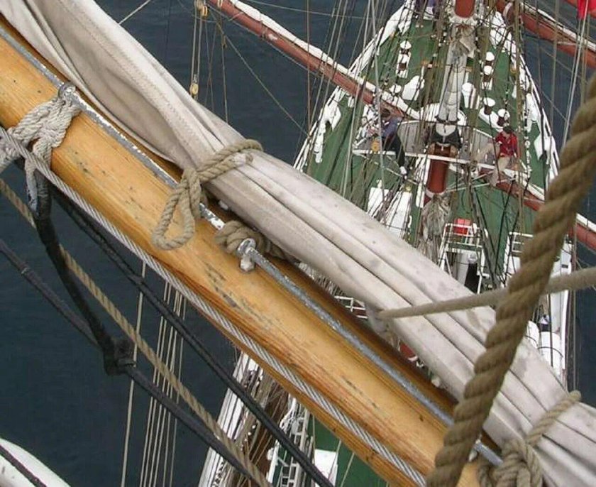 Гордень на корабле