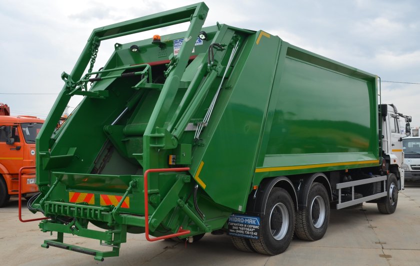 Мусоровоз КАМАЗ С задней загрузкой МКЗ