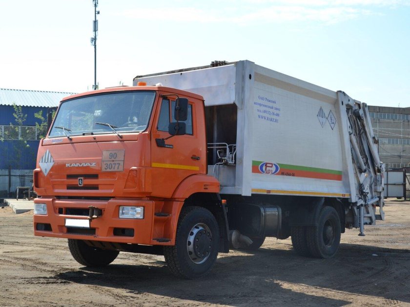КАМАЗ 53605 мусоровоз