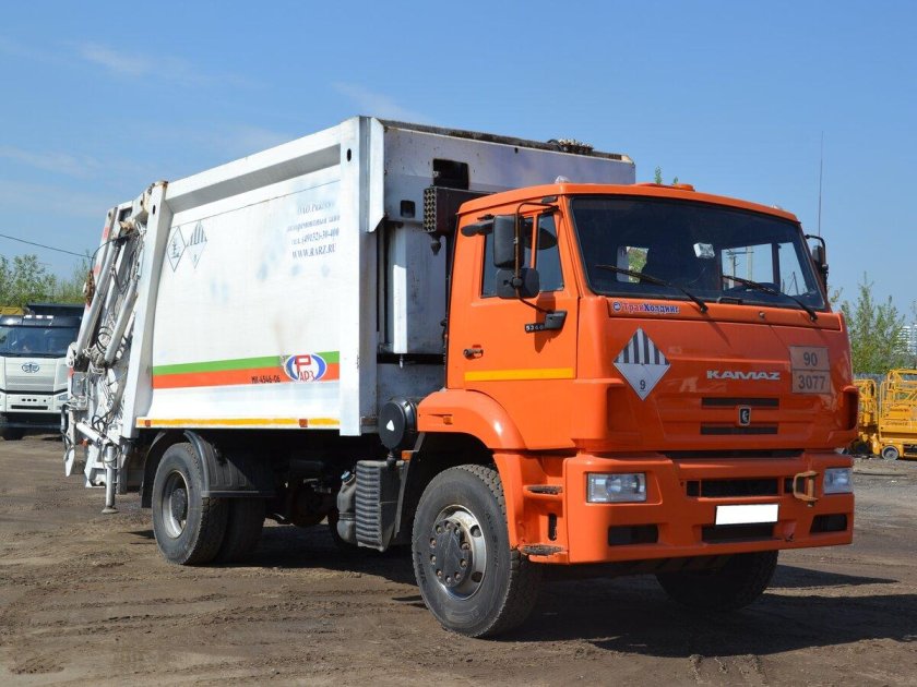 КАМАЗ мусоровоз Фарид 53605