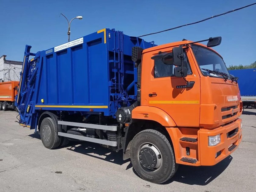 КАМАЗ мусоровоз Фарид 53605