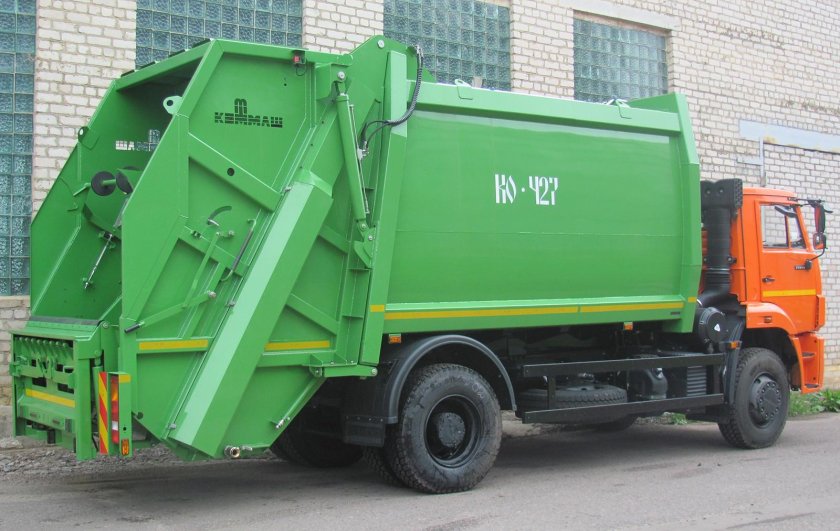 Ко-427-72 на шасси КАМАЗ 53605 мусоровоз