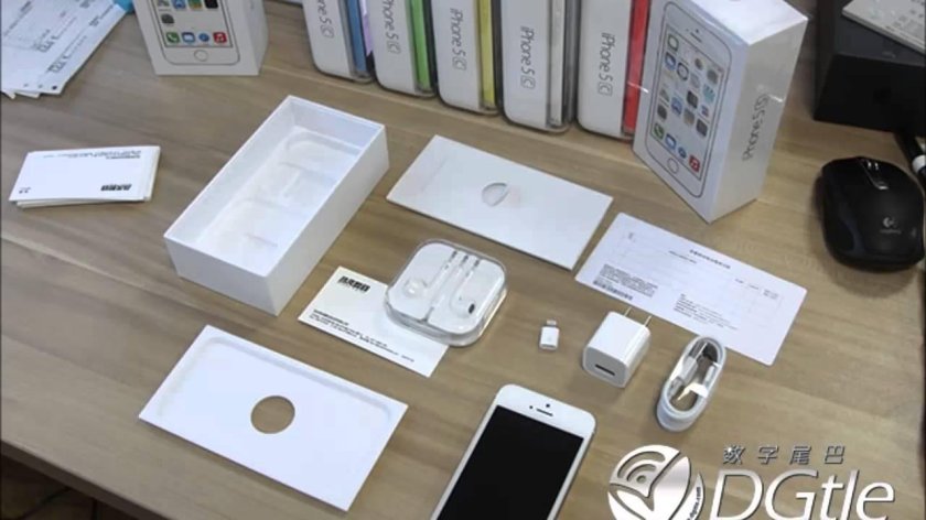Комплектация iphone 5s
