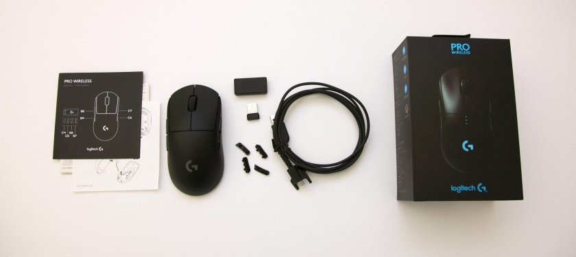 Комплектация мышки Logitech g304