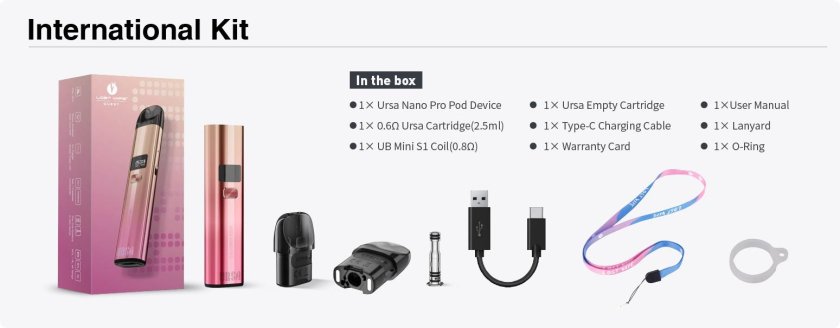 Набор Lost Vape Ursa Nano Pro 900mah