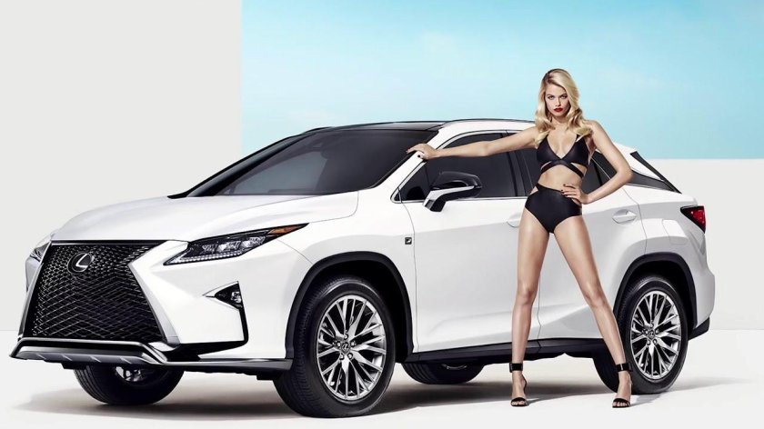 Девушки и Лексус РХ