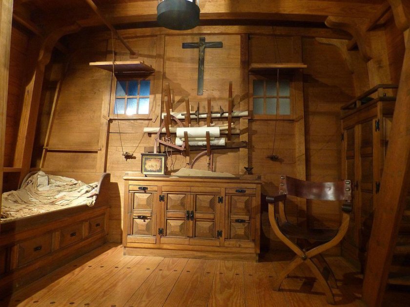 Каюта Колумба Санта Мария