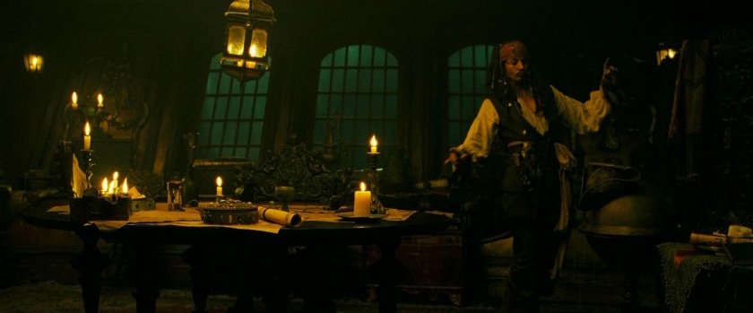 Черная Жемчужина каюта капитана