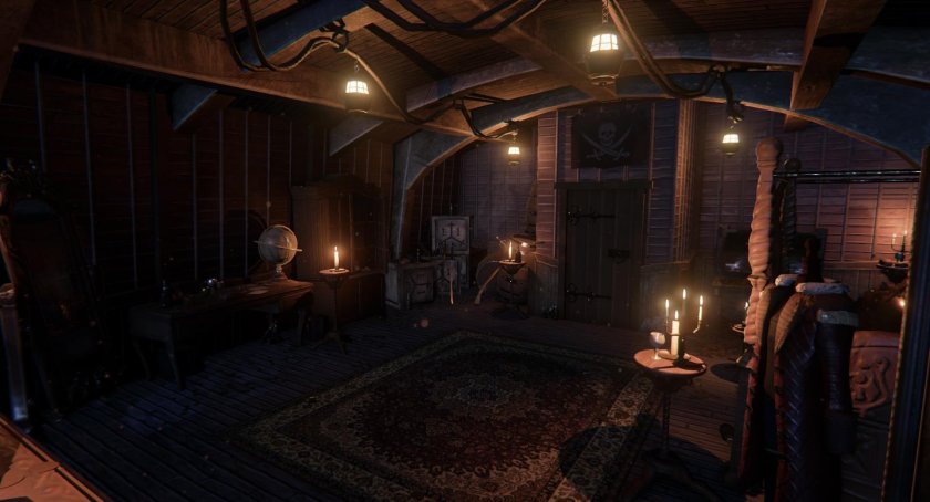 Пиратская каюта капитана