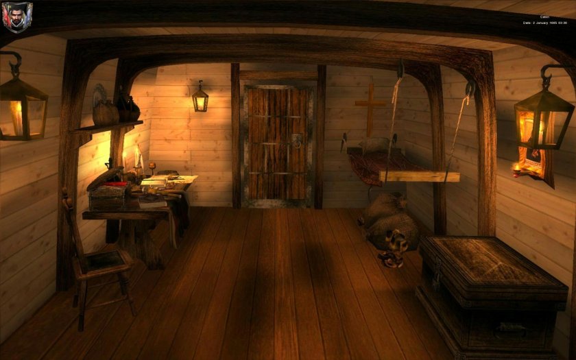 Пираты Карибского моря каюта капитана