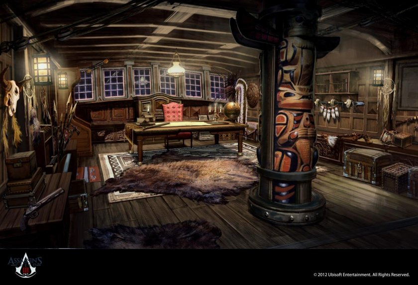 Каюта капитана Black Flag