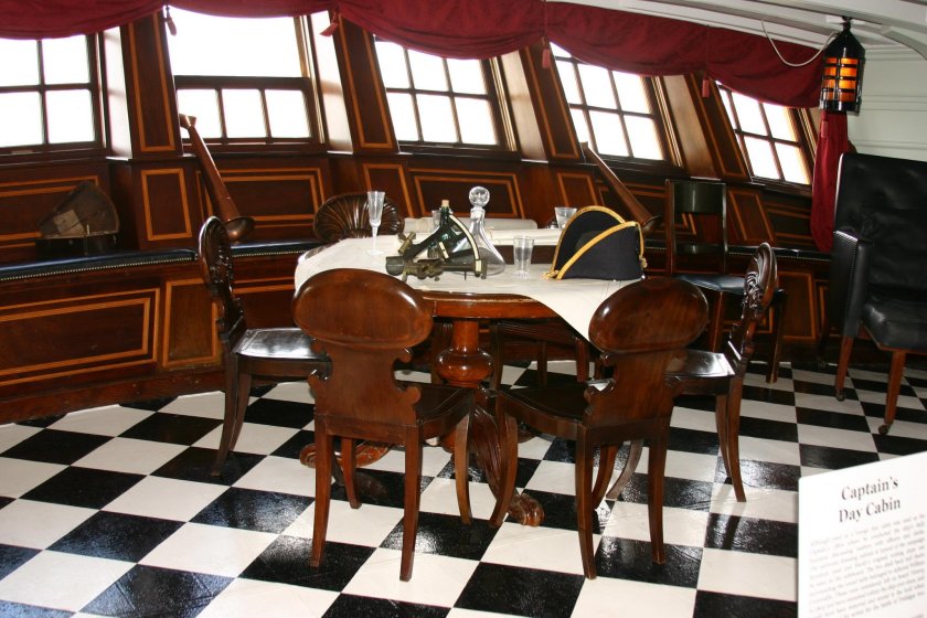HMS Victory каюта капитана