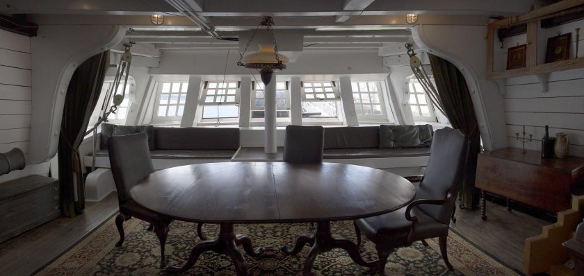 HMS Victory каюта капитана арт