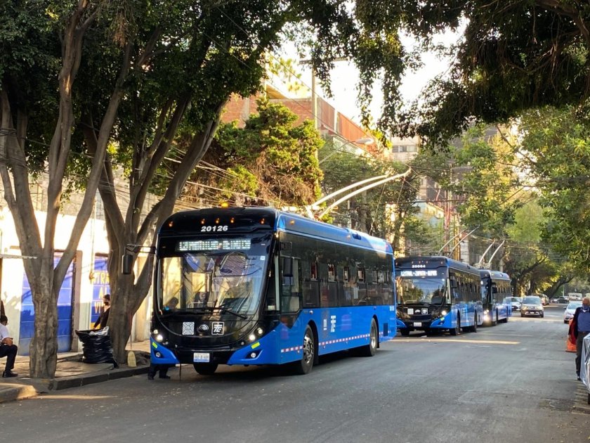 Троллейбус Мехико