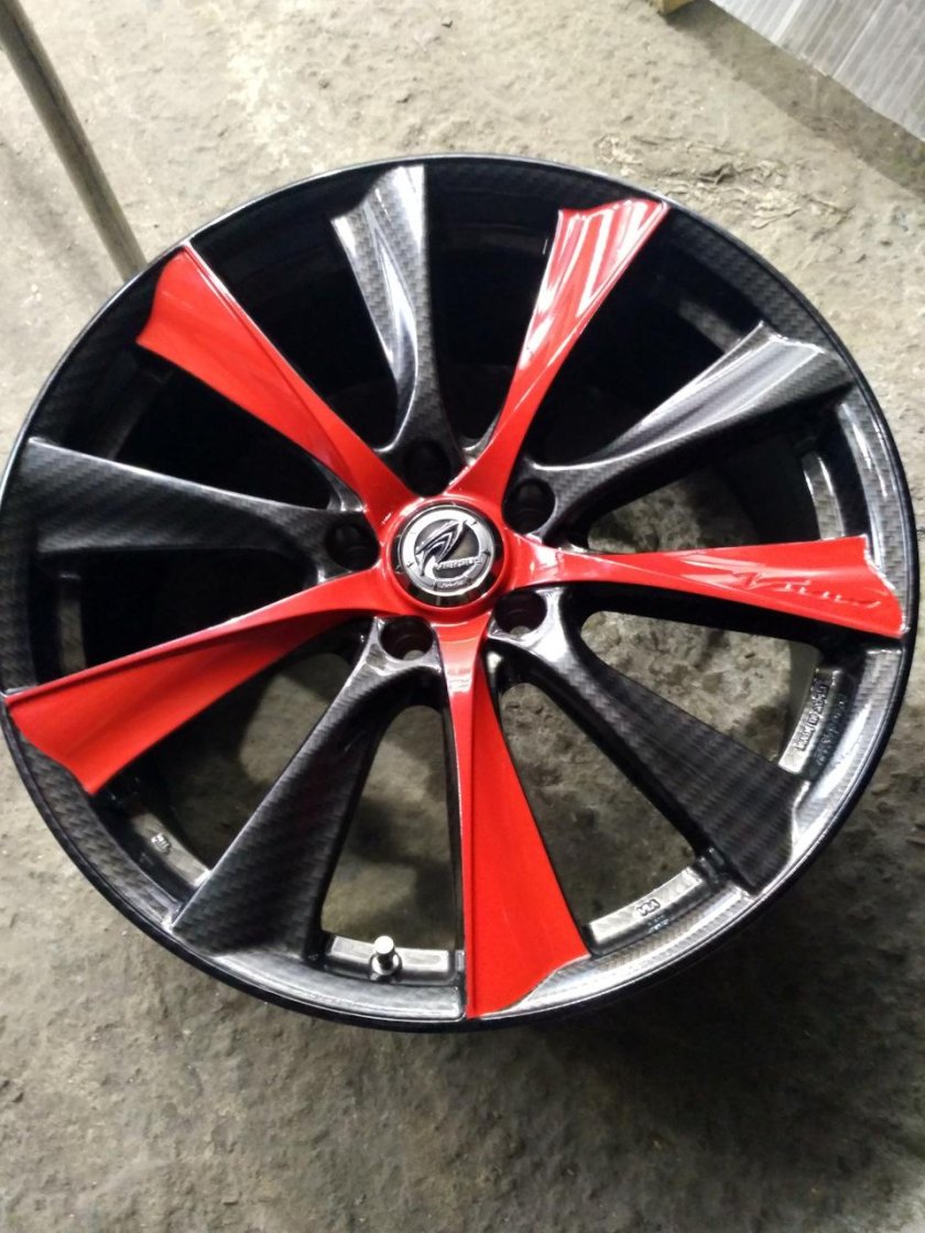 Mitsubishi Lancer 10 двухцветные диски