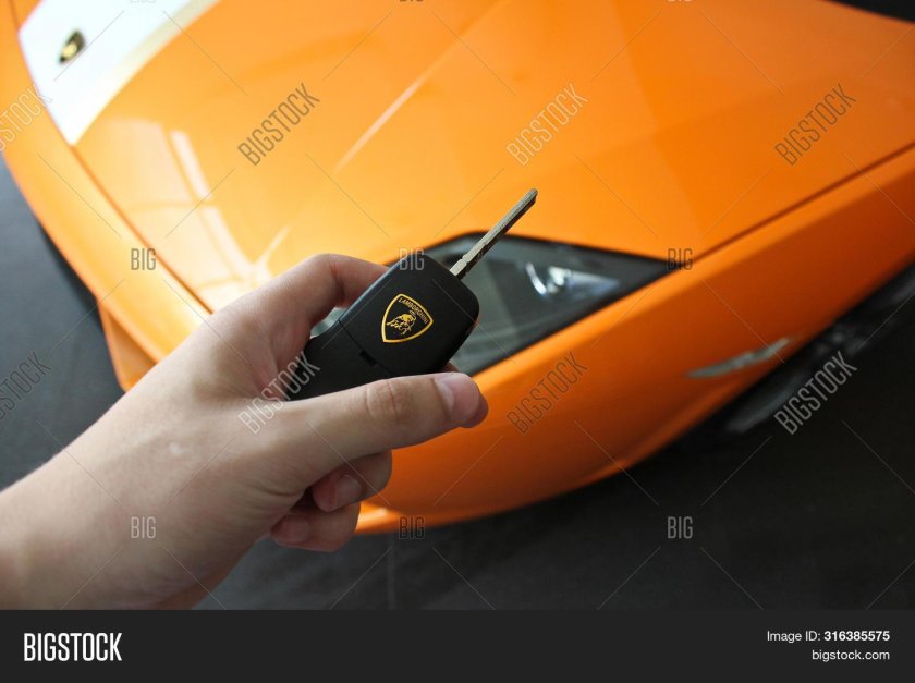 Ключ от Ламборгини Галлардо