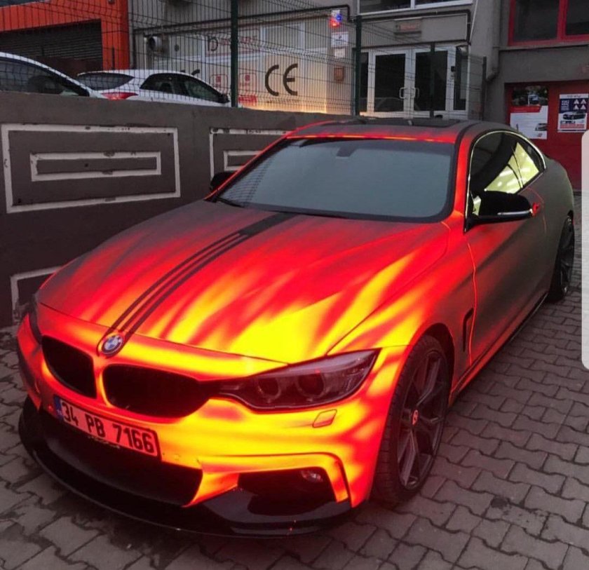 BMW m4 хамелеон